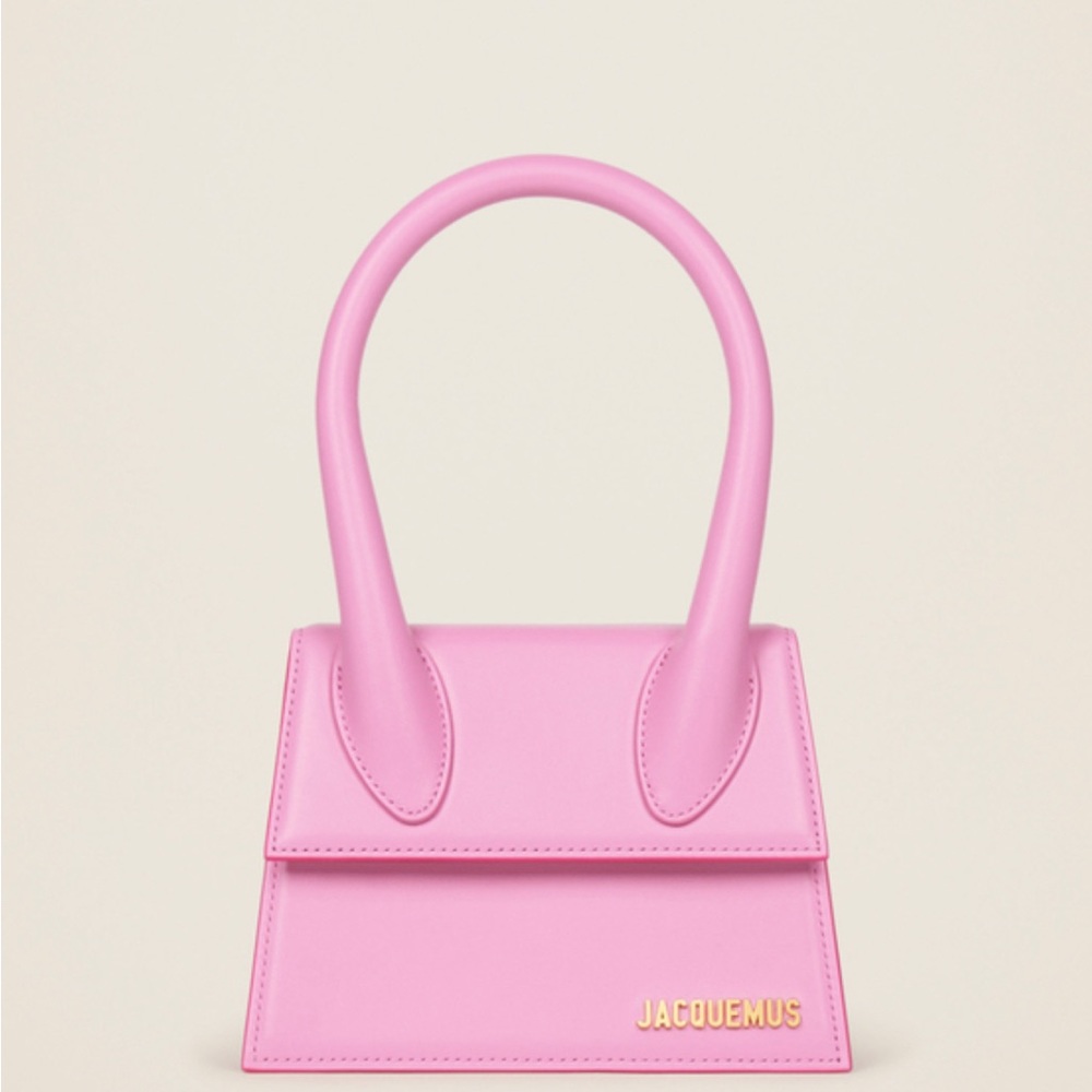 Jacquemus le chiquito moyen pink bag